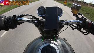 POWERWHEELIE IN 2ND GEAR ON Z900RS [upl. by Homer]