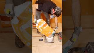 How to Mix Mortar Without Dust  shorts homerepairtutor [upl. by Gillian]