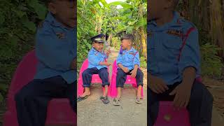 FUNNY BABY TWINS SNEEZING🤧😂 fyp shorts funny [upl. by Siseneg]