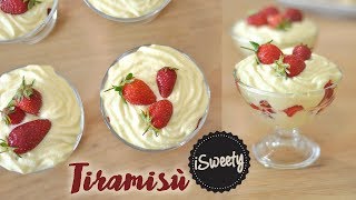 NoBake Strawberry Tiramisu Recipe 🍓 [upl. by Coltun977]