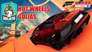 GOLIAS  LAMBORGHINI AVENTADOR LP750 2016  23  FORZA HORIZON 3 HOT WHEELS [upl. by Gabbey]