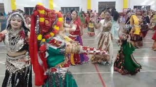 Live रंगारंग गरबा Indian Festival Garba Colourful Atmosphere Buldhana Urban n BCCN [upl. by Aihsekyw]