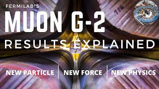 Muon G2 results explained 2021 NEW PARTICLE and fundamental force [upl. by Crofoot134]