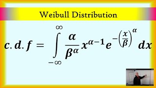 Weibull distribution Weibull parameter estimation [upl. by Enailuj]