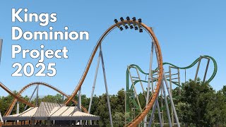 Kings Dominion Project 2025  BampM Launched Wing Coaster  NoLimits 2 PreCreation [upl. by Butch470]