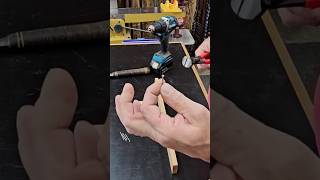 Finish Nail as Drill Bit  Tip of day [upl. by Truman]