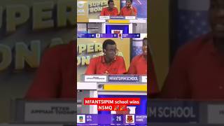 MFANTSIPIM SCHOOL WINS NSMQ 2024 🎉🎉🎉🎉🎉🎉🎉🎉 nsmq2024 nsmq2024 mfantsipim augusco [upl. by Ku]