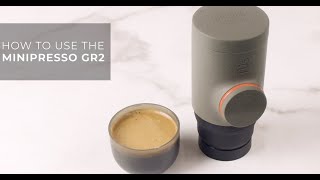 How To Use The Minipresso GR2 [upl. by Incrocci]