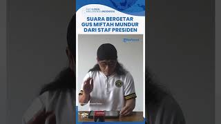 Suara Bergetar Miftah Nangis hingga Tarik Napas Panjang Putuskan Mundur dari Utusan Khusus Presiden [upl. by Yorker]