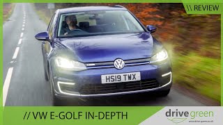 Volkswagen eGolf Review  A Familiar and Comfortable EV [upl. by Tioneb]