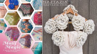 REVIEW of KRISTIN OMDAHL MOTIF MAGIC KNIT and CROCHET Book by Naztazia [upl. by Erised349]