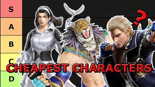 Honest Tierlist of Cheapest Characters in TEKKEN 8 [upl. by Harrus324]