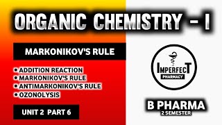 Markovnikovs And Antimarkovnikovs Rule  Ozonolysis  Electrophilic Addition Reactions Of Alkenes [upl. by Paucker983]