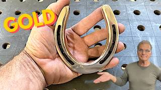 Gold Horseshoe TIG Brazing Project [upl. by Akila]