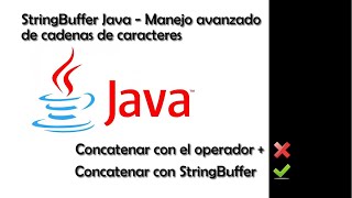 StringBuffer Java concatenar cadena [upl. by Barbara]