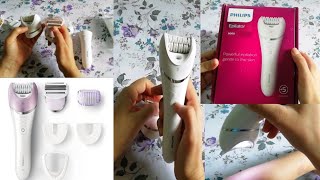 Philips Satinelle EpilatorReview Demo  how to use epilator  Hair Remover [upl. by Euqnimod]