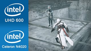 Assassins Creed Gameplay Intel UHD 600  Intel Celeron N4020 [upl. by Goldman]