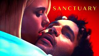 Sanctuary 2023 ThrillerComedy Full Movie Facts amp Review  Margaret Qualley Christopher Abbott [upl. by Lunneta581]