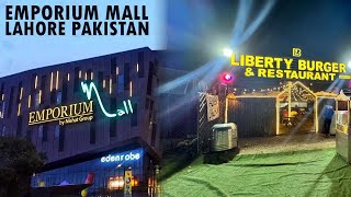 Emporium Mall Shoping amp Liberty Burger Restaurant Dinner With Kaneez Fiza Faimily [upl. by Normandy]