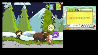 Super Scribblenauts 11 Speedrun [upl. by Aihsa]