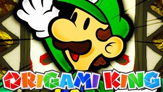 Luigi dans le MANOIR NINJA   PAPER MARIO THE ORIGAMI KING 16 [upl. by Alex]