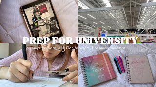 PREPARATE CONMIGO PARA LA UNIVERSIDAD 📚 Mini Haul de material esocolar  Tips para nuevo semestre [upl. by Snah117]