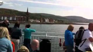 Car ferry to Cumbrae Millport bike ride [upl. by Nesahc771]