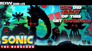 IDW DESTROYS Sonic Canon  Sonic IDW 25 [upl. by Sethi]