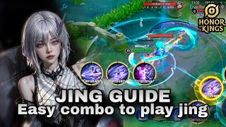 JING TUTORIAL COMBO  HONOR OF KINGS [upl. by Varrian]