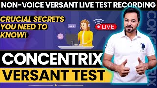 Non Voice Versant  Concentrix Versant Test Live [upl. by Gilda11]