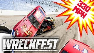 330mph Lightning Mcqueen  Talladega  Wreckfest [upl. by Negeam]