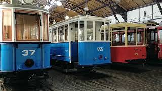 Tramways historiques du Musée de lingénierie et de la technologie de Cracovie [upl. by Laehctim]