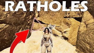 TOP 5 Ratholes On Scorched Earth  ARK SURVIVAL ASCENDED [upl. by Seedman]