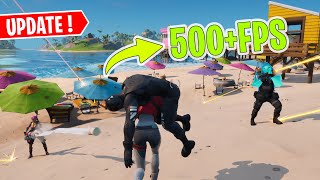 Fortnite 500 FPS 🔧Fortnite Season OG FPS Boost  Fix Lag Fps Drop amp Shuttering  BEST SETTINGS [upl. by Ng]