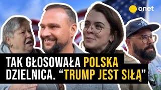 Tak głosowali mieszkańcy polskiej dzielnicy Nowego Jorku Wybory w USA [upl. by Temple]