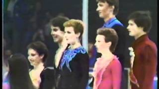 1984 Winter Olympics  Pairs Figure Skating Free Skate  Part 11 [upl. by Eshman]