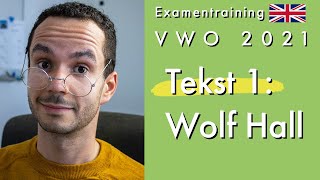 Engels Examen VWO 2021 Tijdvak 1 Tekst 1 Wolf Hall [upl. by Esinnej]