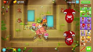 Bloons TD 6  Chutes  Hard  CHIMPS Strategy Guide [upl. by Galvin]