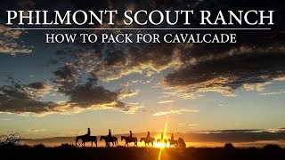 Philmont Scout Ranch How to Pack for Cavalcade [upl. by Anoynek]