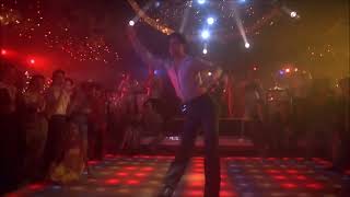 John Travolta Saturday Night Fever dances to Pitbull Audio Swap 123 BPM audioswap [upl. by Irina]