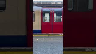 Piccadilly line trains at Acton Town station [upl. by Asikal]