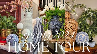 SPRING amp EASTER HOME TOUR FOR 2024  Spring Home Décor Inspiration amp Ideas [upl. by Orit]