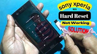 Sony Xperia XZ1 Compact Hard Reset Not working solution  All Sony Xperia Pattan Pin Lock solution [upl. by Skoorb]