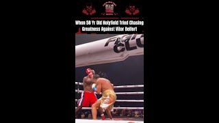 When 58YearOld Evander Holyfield Fought Vitor Belfort for One Last Shot at Glory [upl. by Yesak936]