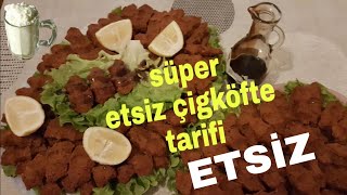 süper çiğköfte tarifi etsiz çig köfte tarifi etsiz etli yapılışı mukemmel goruyorsunuz BECERI TV [upl. by Keung]