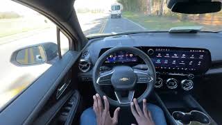 2024 Chevrolet Blazer EV LT AWD POV Test Drive [upl. by Alicul]