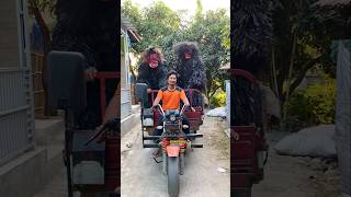 Grandong naik mini car mang fadil [upl. by Hedwig]