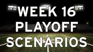 Week 16 NFL Playoff Scenarios Chiefs Can Control AFC West [upl. by Gaylene145]