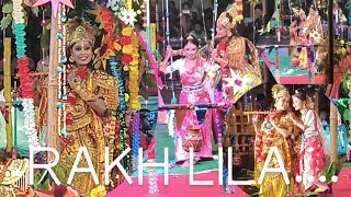 kaliabor silghat rakh lila vlog video 💃💃💃 [upl. by Cullie]