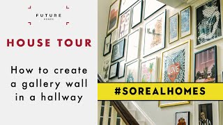 How to create a gallery wall in a hallway [upl. by Pinchas372]